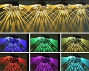 ไฟรั้วพลังงานแสงอาทิตย์แบบสว่างคงที่รุ่น RGB Garden Auto Color Changing