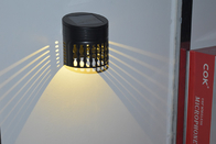 150MAH โคมไฟติดผนัง LED กลางแจ้งแบบชาร์จไฟได้ NI MH Waterproof Fence Light